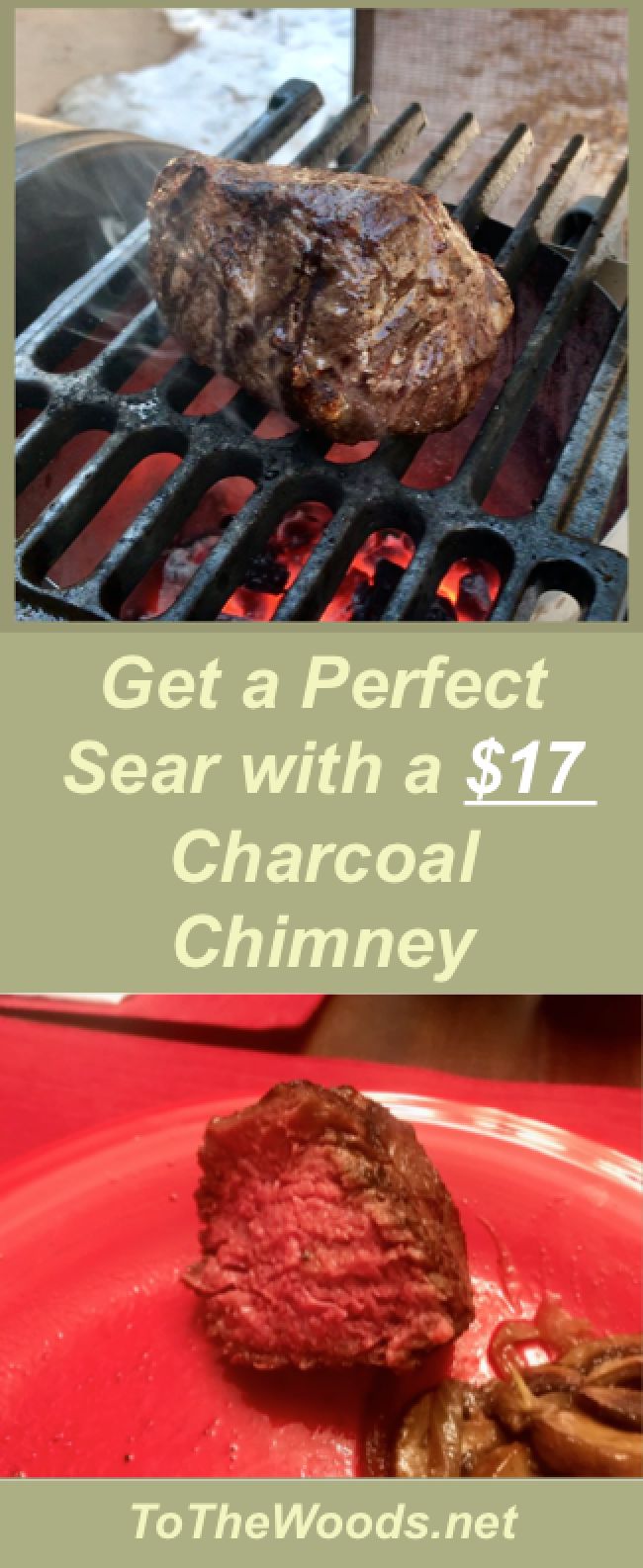 Afterburner Chimney Seared Steak — A Screaming Hot Searing Method